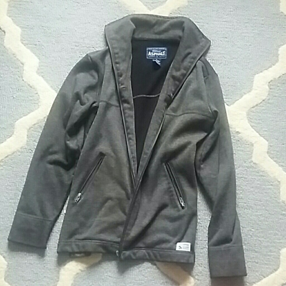 🗽 Gray down jacket